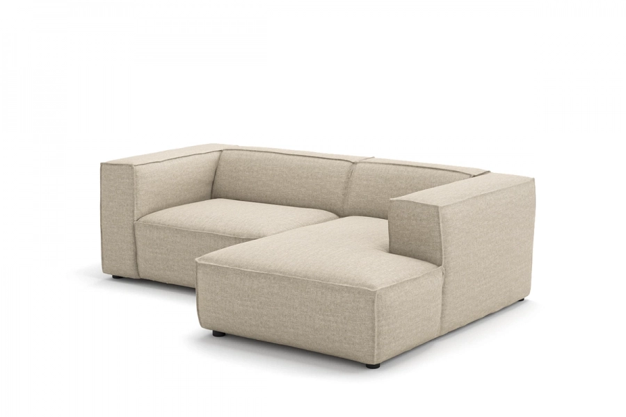 Model MODULARIS WB (wysoki bok) - Modularis WB sofa 2 osobowa + longchair prawy